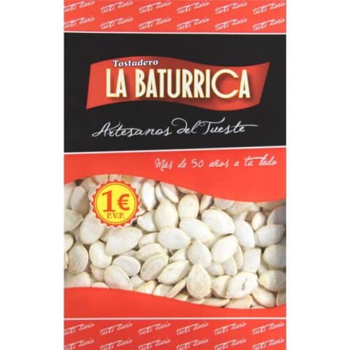 Baturrica Pipas Calabaza ((SAL)) 60grs   **12uds** Pipas