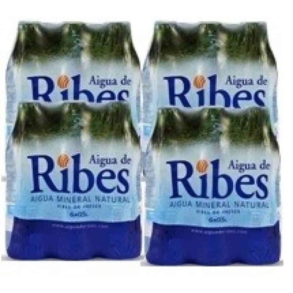 AGUA RIBES 50cl. Caja 24uds.-_ _ Refrescos