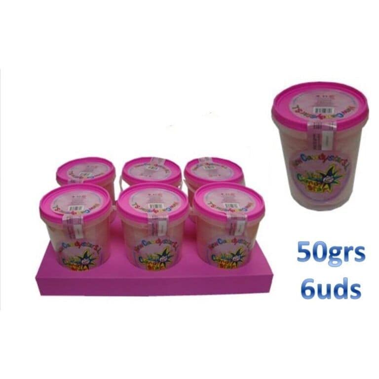 COTTON CANDY 50grs.-6uds.- Algodón de Azúcar