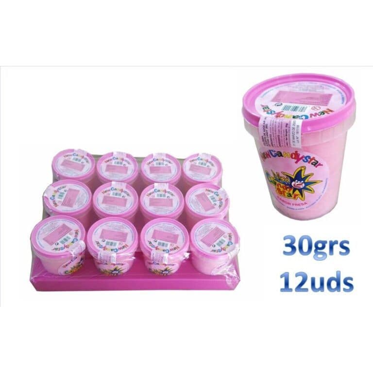 COTTON Candy Pequeño 30grs.-12uds.- Algodón de Azúcar