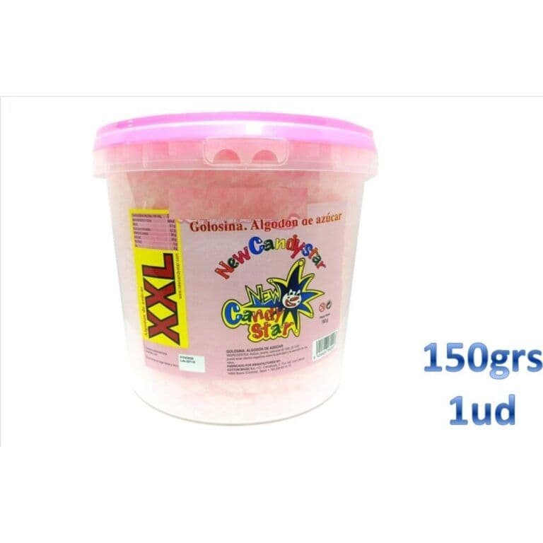 COTTON Candy XXL 150grs.-Ud.-Ind.- Algodón de Azúcar