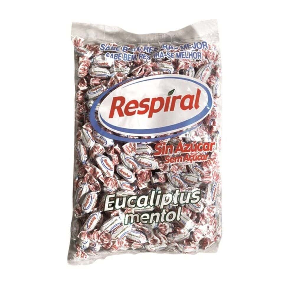 RESPIRAL SIN AZUCAR MENTA B/1kg.- Caramelos a Granel sin Azúcar