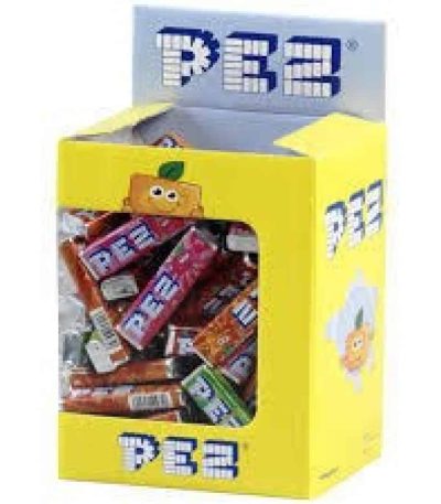PEZ  **Recarga** Individual 100 uds.- Juguetes con Golosinas