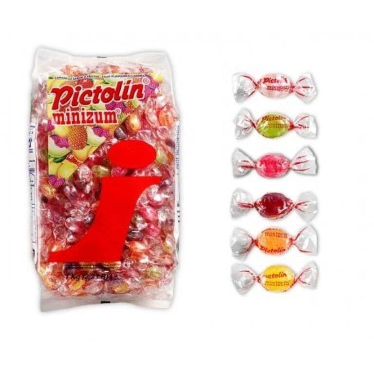 PICTOLIN Minizum B/1kg.- Caramelos a Granel con Azúcar