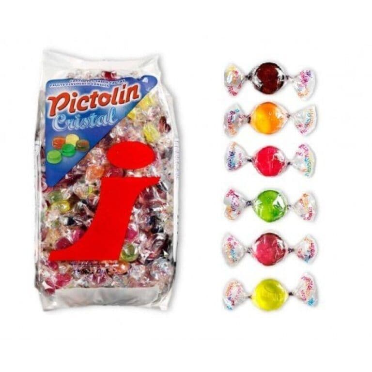 PICTOLIN CRISTAL B/1kg.- Caramelos a Granel con Azúcar