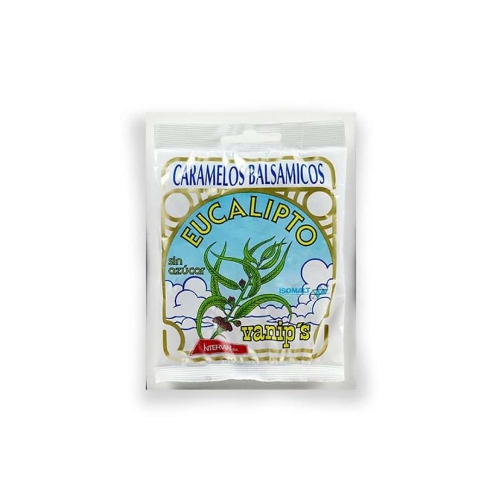 LI-LINEA 70 grs. VANIP.S SIN 12uds.- Caramelos Estuche sin Azúcar