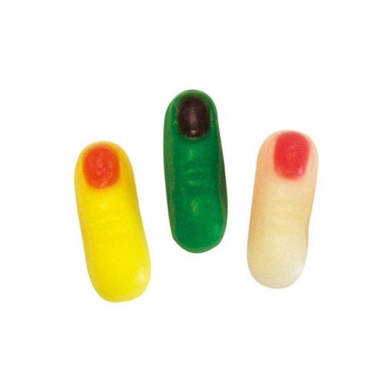 B1Kg Mini Dedos Jelly Hall VIDAL Golosinas brillo