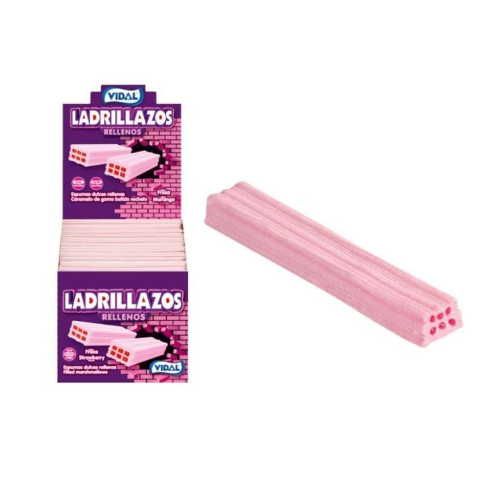 CV LADRILLAZOS RELLENOS 75uds VIDAL CUBIERTAS DE CHOCOLATE