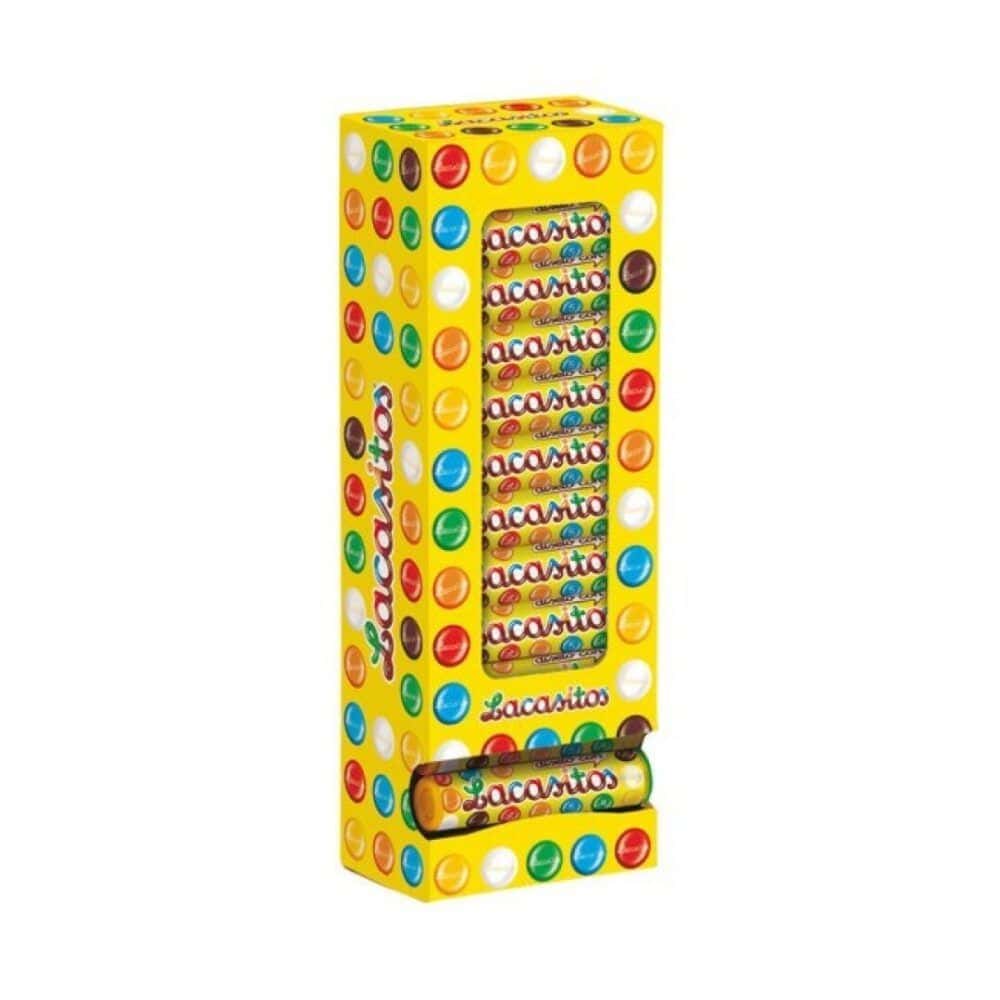 LACASITOS Tubo 20 grs.36uds. Grageas de Chocolate