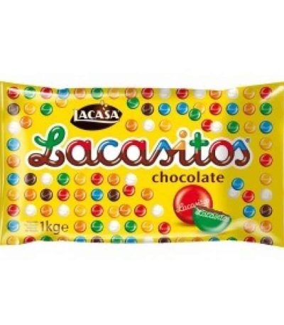 LACASITOS GRANEL BOLSA 1 KG.- Grageas de Chocolate