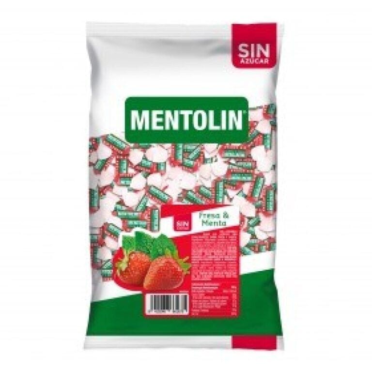 MENTOLIN FRESA  Sin Azucar-1kg. Caramelos a Granel sin Azúcar