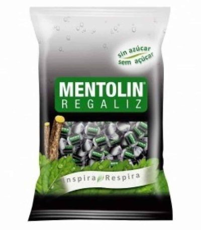 MENTOLIN Regaliz  Sin Azucar-1kg. Caramelos a Granel sin Azúcar