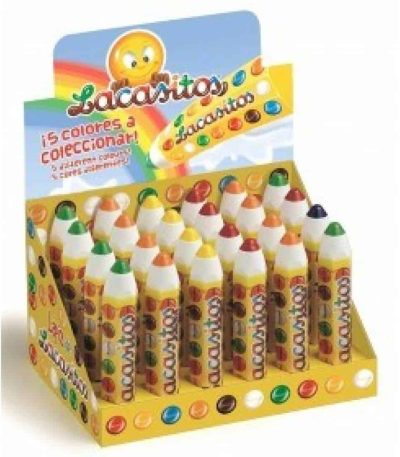 LACASITOS Lapices Exp.24 uds.- Grageas de Chocolate