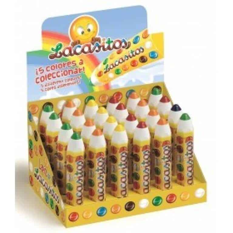 LACASITOS Lapices Exp.24 uds.- Grageas de Chocolate