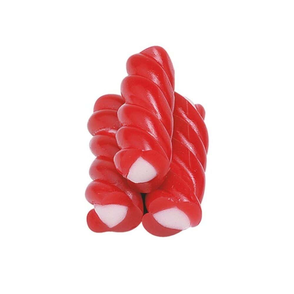 B250uds TORNILLOS Rellenos Fresa VIDAL Golosinas brillo