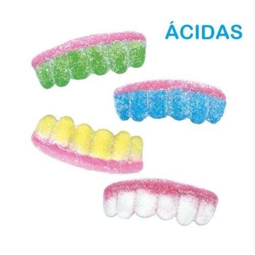 B250uds Dentaduras ACIDAS Foam VIDAL Golosinas ácidas