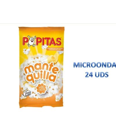 POPITAS Micro MANTEQUILLA 100grs x 24uds Palomitas
