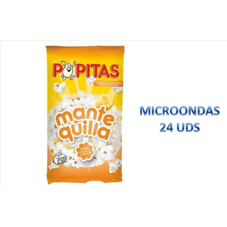 POPITAS Micro MANTEQUILLA 100grs x 24uds Palomitas