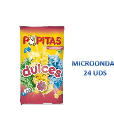 POPITAS Micro DULCES 100grs x 24uds Palomitas