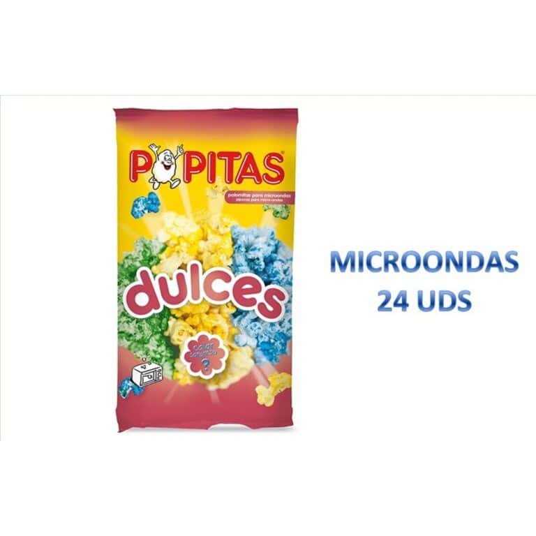POPITAS Micro DULCES 100grs x 24uds Palomitas