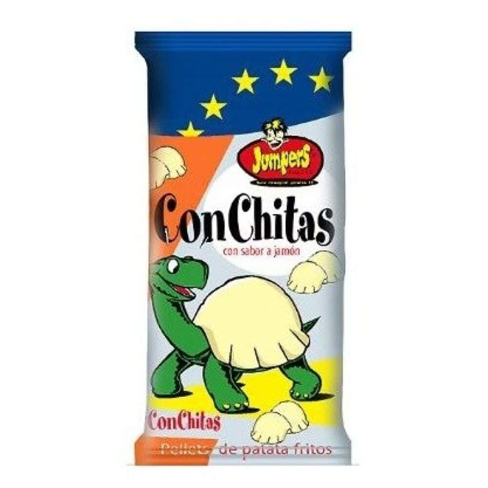 Jumpers **Juvenil** CONCHITAS Jamon 30grs.-30uds.- Patatas