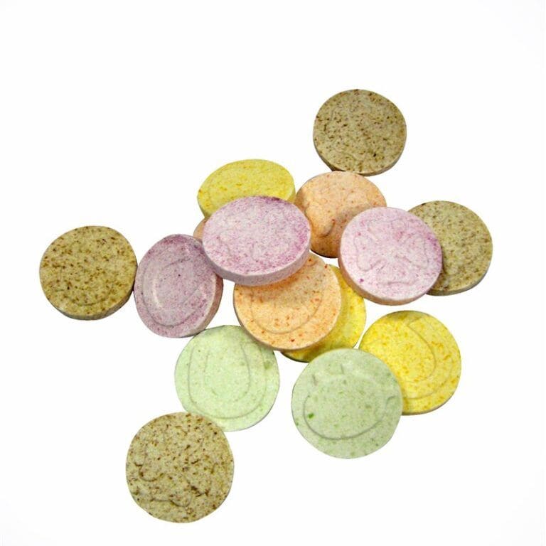 PASTILLAS Efervescentes Tarro 300uds. Dextrosa Pica-pica