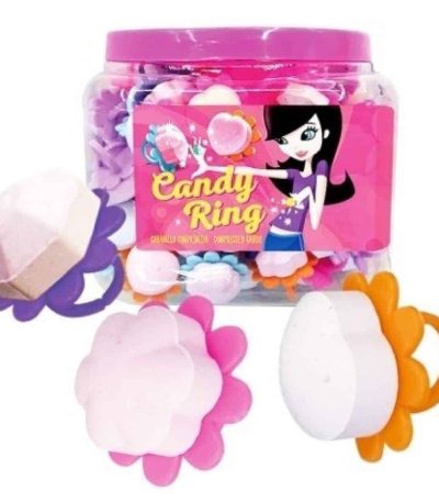 Top Candy CANDY Ring  Tarro 170 uds.- Dextrosa Pica-pica