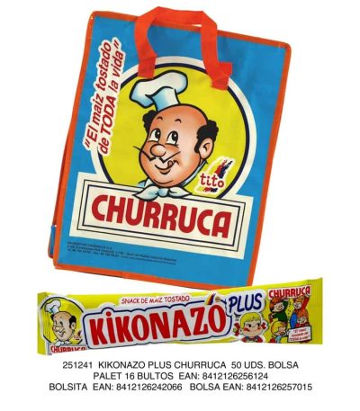 CHURRUCA KIKONAZO PLUS  45+5 uds.- Frutos Secos