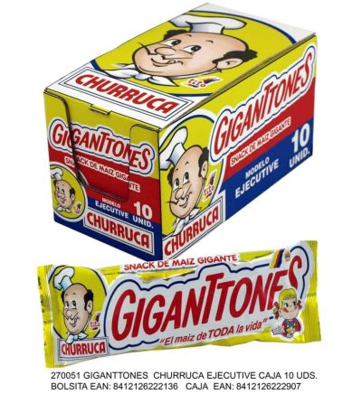 CHURRUCA GIGANTONES EJECUTIVE 10uds.- Frutos Secos