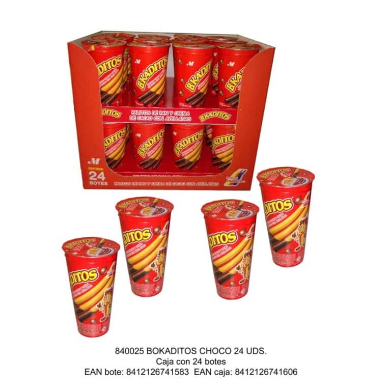 BOKADITOS Churruca Chocolate 12 uds.- Galletas y Cereales