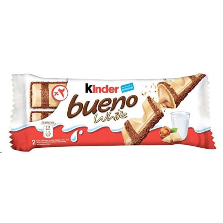 Kinder BUENO WHITE 30uds.- Galletas y Cereales