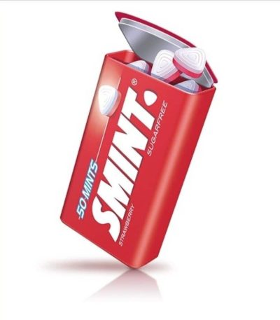 SMINT MINTS Fresa S/Az.12 uds.- Caramelos Estuche sin Azúcar