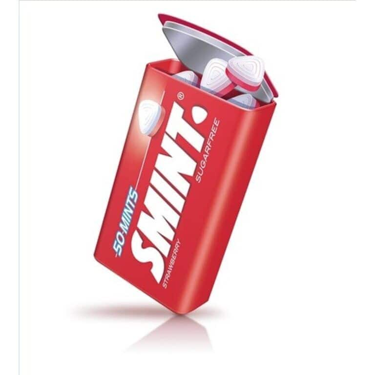 SMINT MINTS Fresa S/Az.12 uds.- Caramelos Estuche sin Azúcar