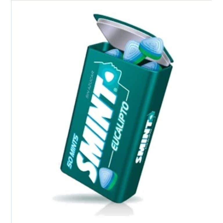 SMINT MINTS EUCALIPTO S/Az.12 uds.- Caramelos Estuche sin Azúcar