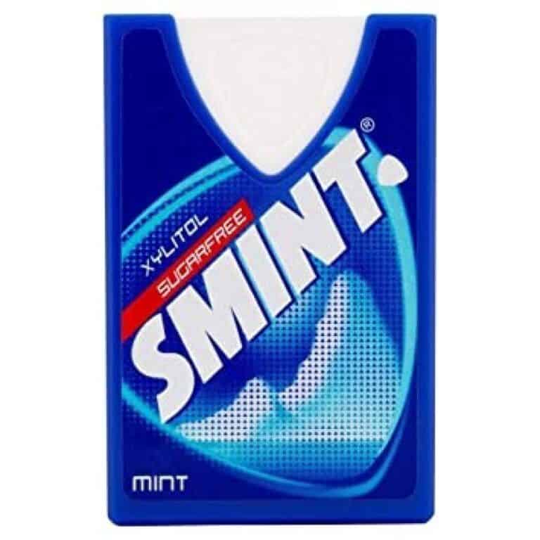 SMINT MENTA AZUL C/12uds.- Caramelos Estuche sin Azúcar