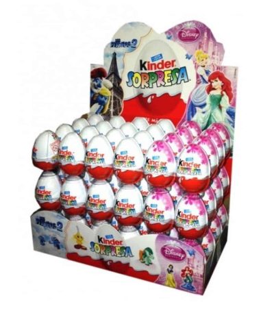 Kinder HUEVOS Sorpresa Chocolate  72uds.- Huevos sorpresa