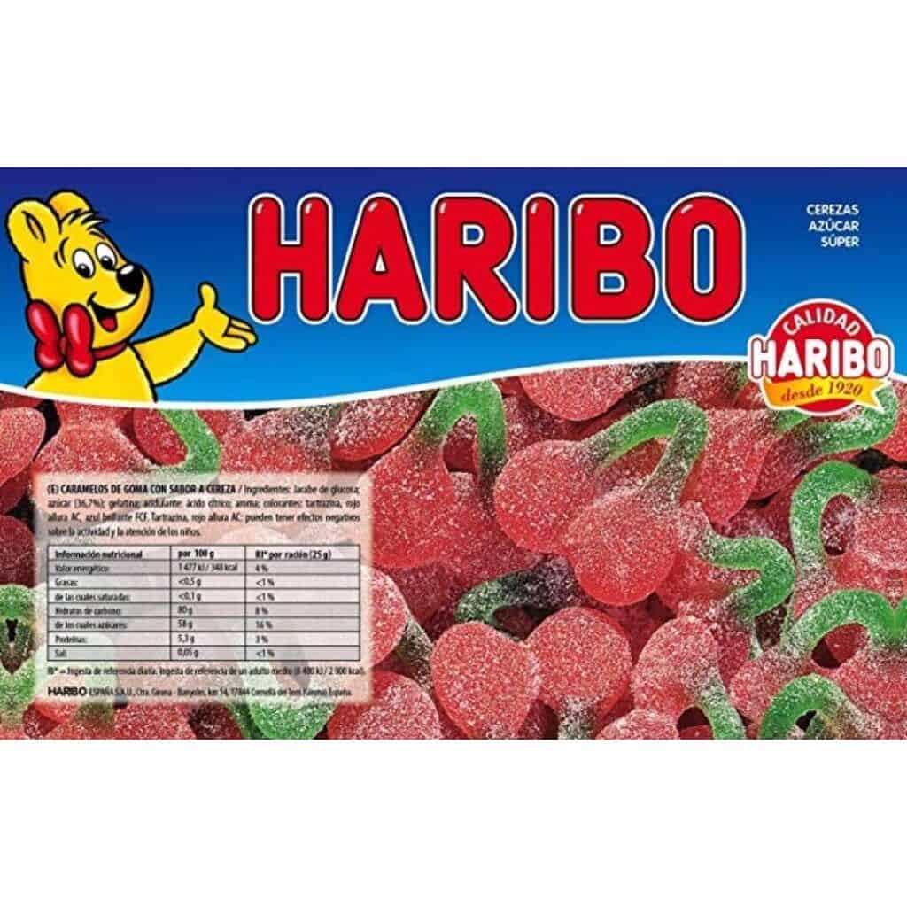 Comprar HARIBO CEREZAS Azucar Super B/1kg. | MyDulceShop