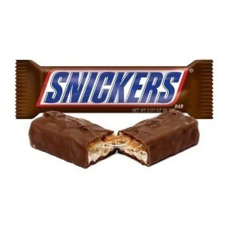 SNICKERS SINGLE 50grs.-24uds. Chocolatinas