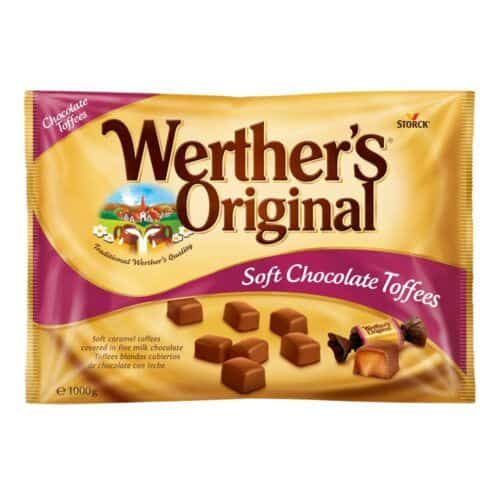 Storck Werther’s Toffe-Choco  110uds B/1Kg.- Caramelos a Granel con Azúcar