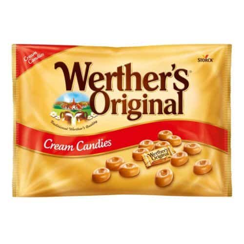 Storck Werther’s ORIGINAL 192uds  BOLSA 1 KG. Caramelos a Granel con Azúcar