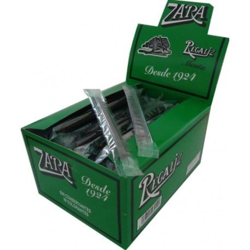 ZARA Menta Estuche 100 uds.- REGALIZ BRILLO