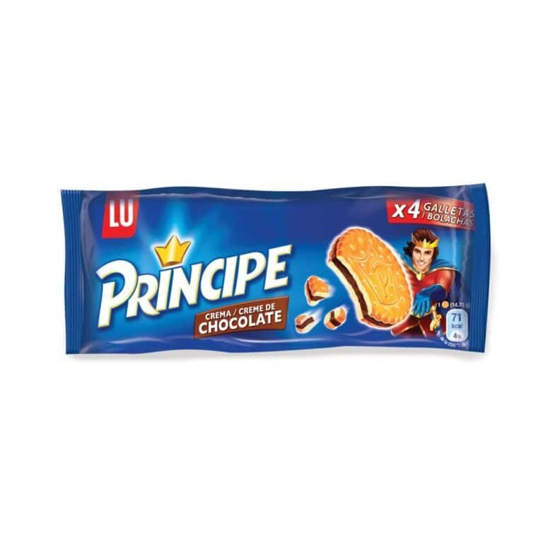 PRINCIPE Chocolate 80 grs.-20 uds.- Galletas y Cereales