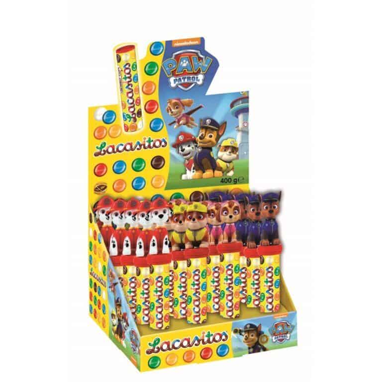 LACASITOS Toy PAW PATROL Exp.20 uds.- Grageas de Chocolate