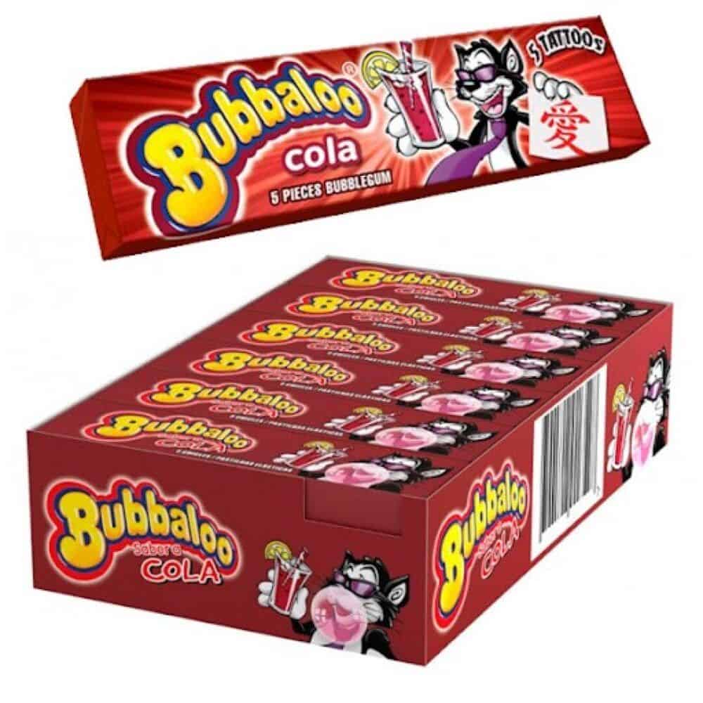 BUBBALOO **STICK** COLA 18uds.- Chicles con Azúcar