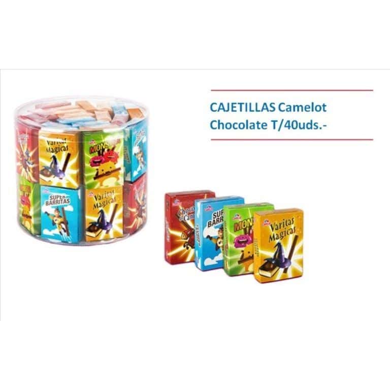 Nav. CAJETILLAS Camelot  Chocolate T/36uds.- NAVIDAD