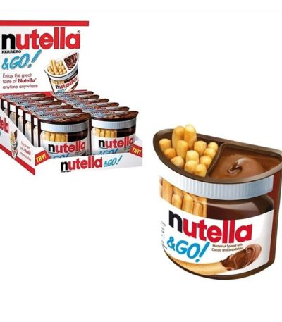 Kinder Nutella & GO 12uds Galletas y Cereales