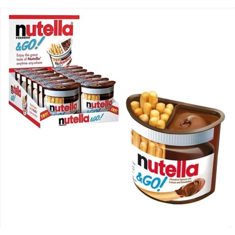 Kinder Nutella & GO 12uds Galletas y Cereales