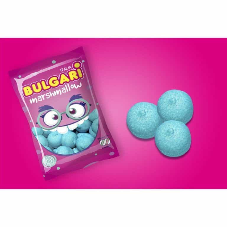BULGARI BOLAS AZULES -B/110uds.- MARSHMALLOW