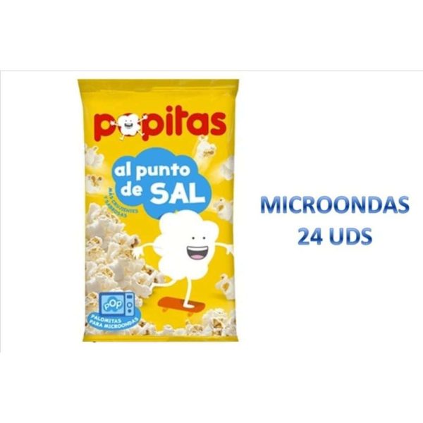POPITAS Micro SAL 100grs x 24uds Palomitas