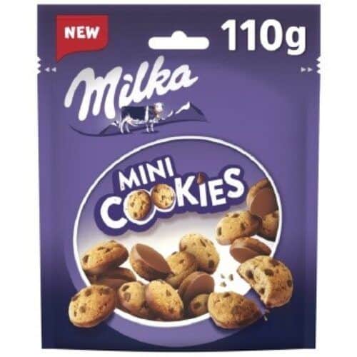 MILKA Bolsita Mini Cookies 110 grs 8uds Galletas y Cereales
